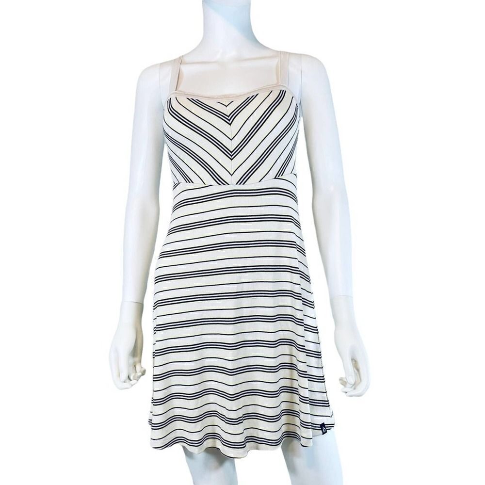 Volcom Striped Sleeveless Dress Extra Small